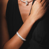 DEMI PAVE' TEGOLA BRACELET